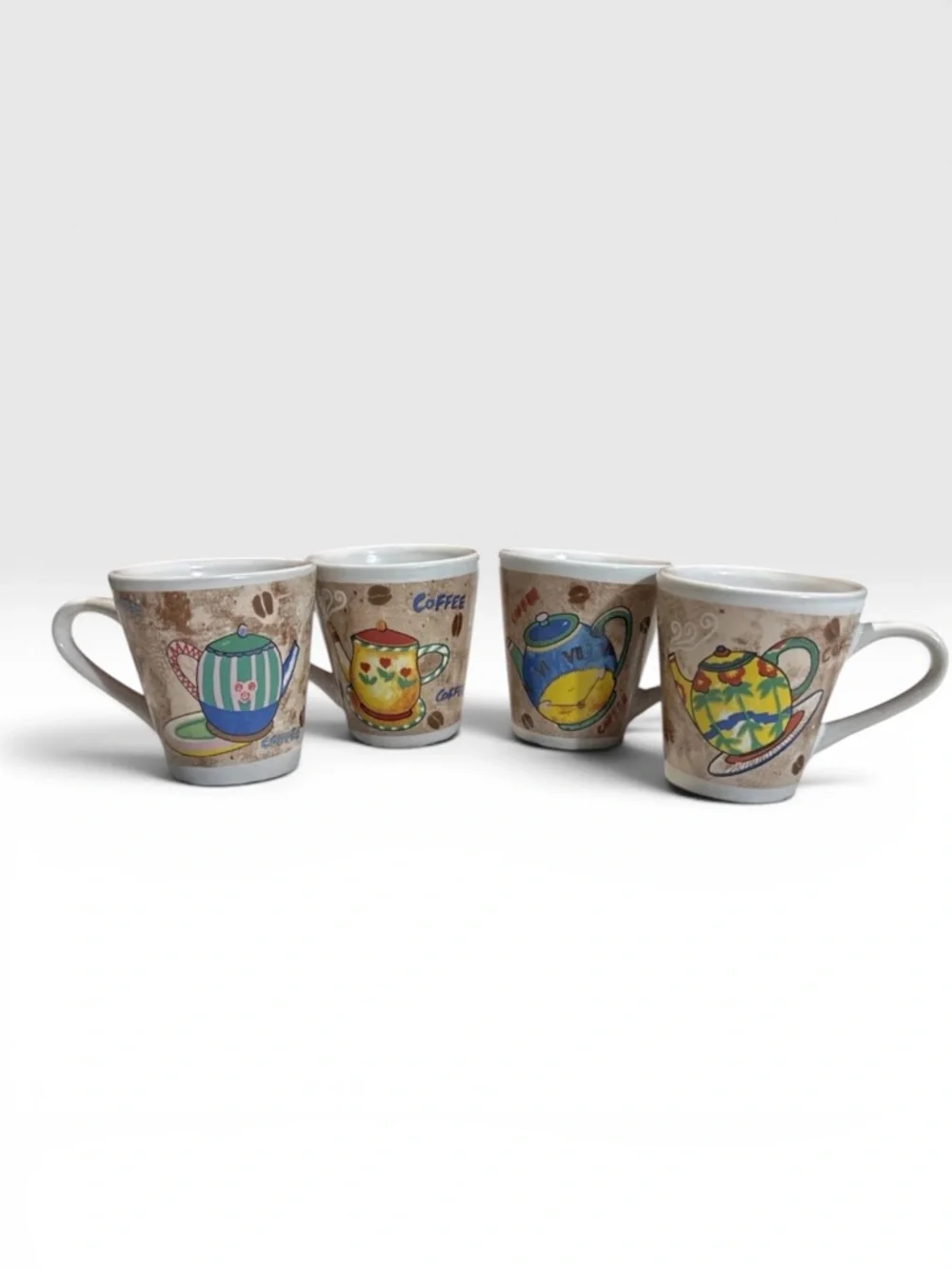 Espresso Cups With Handles By Encore 2x2.5